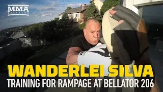 Wanderlei Silva Training for Bellator 206 Fight With 'Rampage' Jackson - MMA Fighting