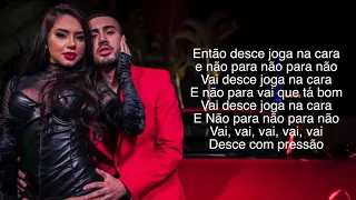 Desce com Pressão || LETRA || Kevinho, Tainá Costa e Mad Dogz