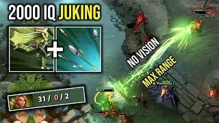 2000 IQ JUKING..!! Power Shot Max Range Counter SF Mid 31 Kills Windrunner by Ana 7.21d | Dota 2