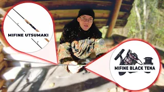 Обзор + тест на воде спиннинга MIFINE UTSUMAKI с катушкой MIFINE BLACK TENA.