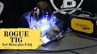 ESAB MiniArc Rogue 180i TIG Demo and Stick with 150 Extension Cord Test