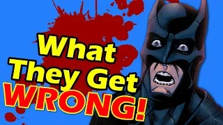 Stuff People Get WRONG About Batman!
