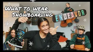 What To Wear Snowboarding 🏂 - a budget friendly beginner guide and my gear list!