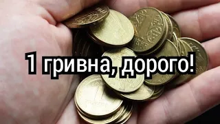 1 гривна 1995 года, цена! Ценные монеты Украины. Инвестиции, пассивный доход, бизнес.