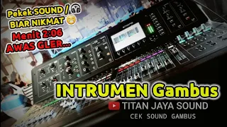 musik gambus Cek sound gler