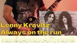 Lenny Kravitz - Always on the Run - Guitar cover and Tab