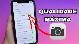 Os melhores ajustes da câmera do Iphone - QUALIDADE MÁXIMA!!