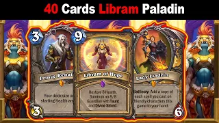 40 Cards Libram Paladin Is Better And Stronger Than Ever! Throne of the Tides Mini-Set | Hearthstone