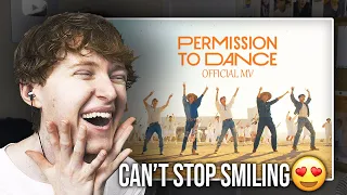 I CAN'T STOP SMILING! (BTS (방탄소년단) 'Permission to Dance' | Official MV Reaction)