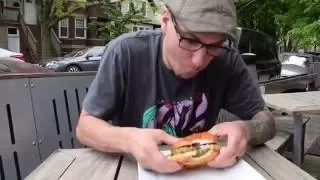 Bad Apple's "Strange Famous" Burger
