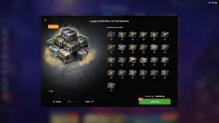 OPENING Large Collection of Containers WoT Blitz