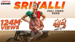 Srivalli (Video) | Pushpa | Allu Arjun, Rashmika Mandanna | Sid Sriram | DSP | Sukumar |Aditya Music