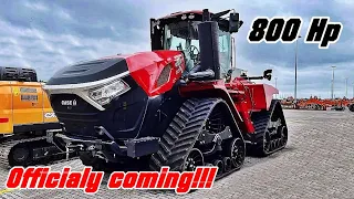 Confirmed!! An 800 Hp Case 715 Quadtrac is ready to released against the 9RX & Xerion 12.650 in 2024