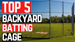✅5 Best Backyard Batting Cage 2022 | Backyard Batting Cage Reviews