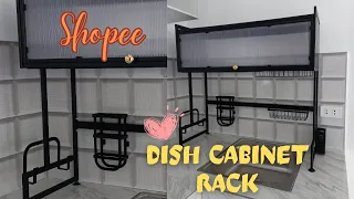 Dish Cabinet Rack from Shopee | LTT SharingDIYVlogs