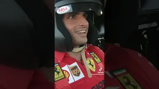 Carlos Sainz scares his dad and Carlos Sainz scares his son