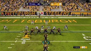 Madden 24 Online H2H! Steelers vs Ravens PS5 Gameplay