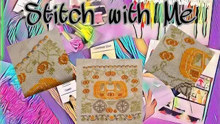 Stitch with Me | Rage Finish Pumpkin Carriage by Owl Forest Embroidery