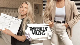 CHARITY SHOPPING, SPRING FASHION HAUL & MY 2020 BULLET JOURNAL | WEEKLY VLOG | Freya Farrington