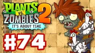 Plants vs. Zombies 2: It's About Time - Gameplay Walkthrough Part 74 - Big Bad Butte (iOS)