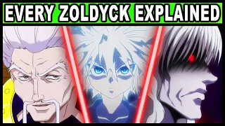 Every Zoldyck Family Member and Their Powers Explained! | Hunter x Hunter / HxH All Zoldycks Nen