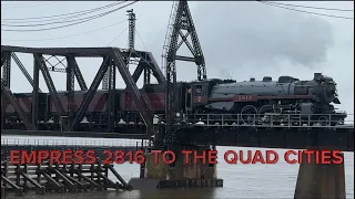 Empress 2816 to the Quad Cities