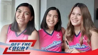 Off The Court with Creamline (Risa Sato, Jia Morado, and Alyssa Valdez)