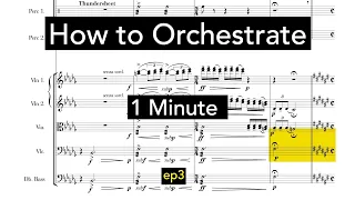 1 Minute Orchestration (Composers, Conductors, Performers). Nov21. Ep.3/13 #composer