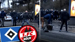 Als 100x Köln das Hamburger Fanhaus attackierte...