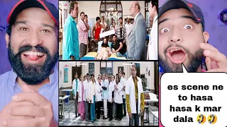 Top 5 Munna Bhai MBBS Best Comedy Scenes |Pakistani Reaction|