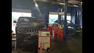 Jeep Grand Cherokee WK-2. Повторная полная аппаратная замена масла в АКПП ZF8HP70