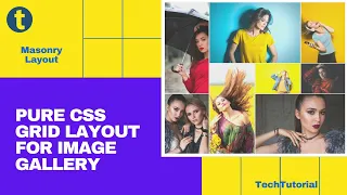 CSS Grid Masonry Layout || CSS Grid Layout-2020