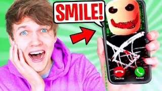 LANKYBOX WATCHES SCARIEST ROBLOX MOVIE EVER AT 3AM!? (I TOLD YOU TO SMILE! *ROBLOX HORROR STORY*)