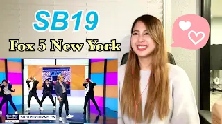 SB19 sings 'WYAT (Where You At)' on Fox 5 New York (Reaction Video)