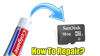 How To Repair Damaged Sd Card 2022 _ Kharab Memory Card Ko Kaise Thik Kare _ How To Repair Sd Card