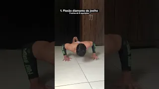 BRAÇOS MAIORES EM CASA, TREINO RÁPIDO E EFICAZ #calisthenics #shorts #viral