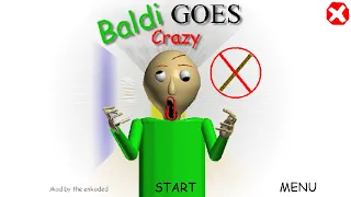 Baldi Goes Crazy Part 1 - Ending