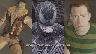 Spider Man 3 All Boss Fights & Ending