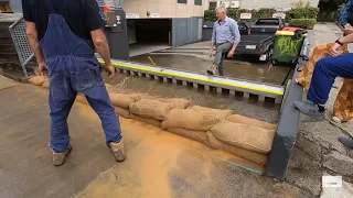 Passive Tilting Flood Barrier Demonstration