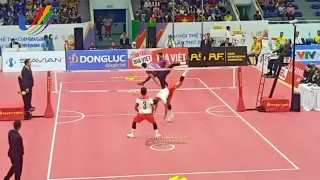 INDONESIA RAIH MEDALI EMAS‼️Final Sea Games vietnam Hanoi 2022  • Higlihgts Final Sepak Takraw