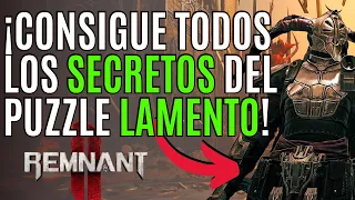 REMNANT 2 🔥 Consigue todo el LOOT SECRETO del LAMENTO en REMNANT 2 🔥REMNANT 2 ARMADURA VIUDA ROJA