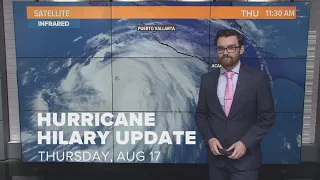 Hurricane Hilary expected to move towards California | CA Water and Weather