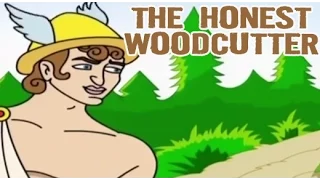 English Folk Tales for Kids | The Honest Woodcutter | Animated Short Moral Story