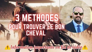 3 méthodes pour trouver le cheval gagnant dans n'importe quelle course hippique!!!