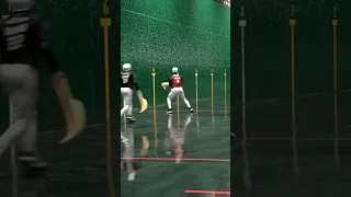 DIVING INTO THE CROWD FOR THE SHOT! #jaialai #sports #highlights