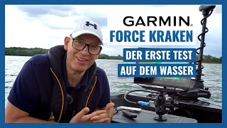 Der erste Garmin Force Kraken Bugmotor Test | Echolotzentrum.de