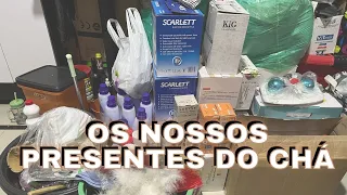 MEUS PRESENTES DO CHÁ DE PANELA | tudo que ganhei no meu chá de noiva