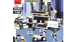 Lego Brick POLICE SERIES 128 "Полицейский фургон" (2-3)#16