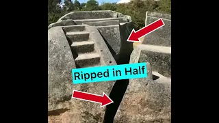 Megalithic Staircase Ripped in Half