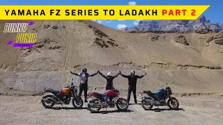 Ladakh Escape & Kargil Diwas with Yamaha FZ Series || Part 2 || Srinagar to Leh on FZX, FZS, FZS25